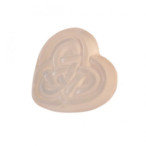 ENTWINED organic heart shaped soap pure scent